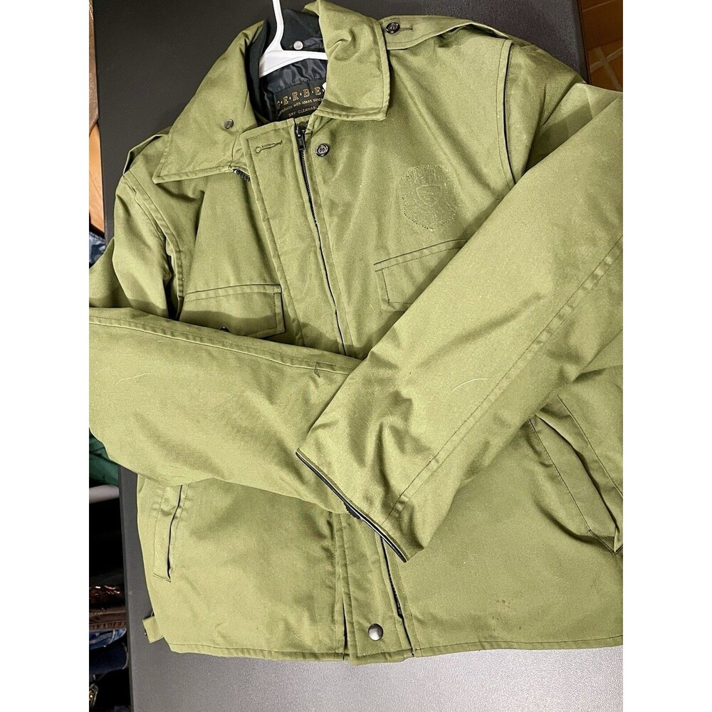 Gerber Coat Outerwear Gortex, Thinsulate 3M Green USA Medium Law Enforcement